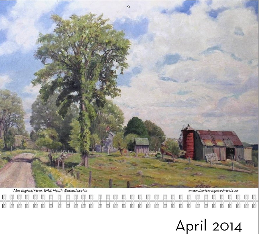 Robert Strong Woodward Calendar - April 2014