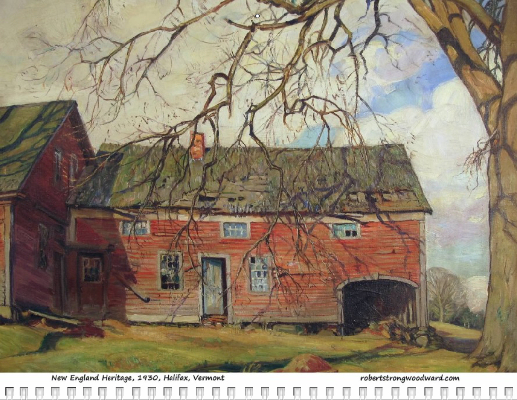 Robert Strong Woodward Calendar - March 2015