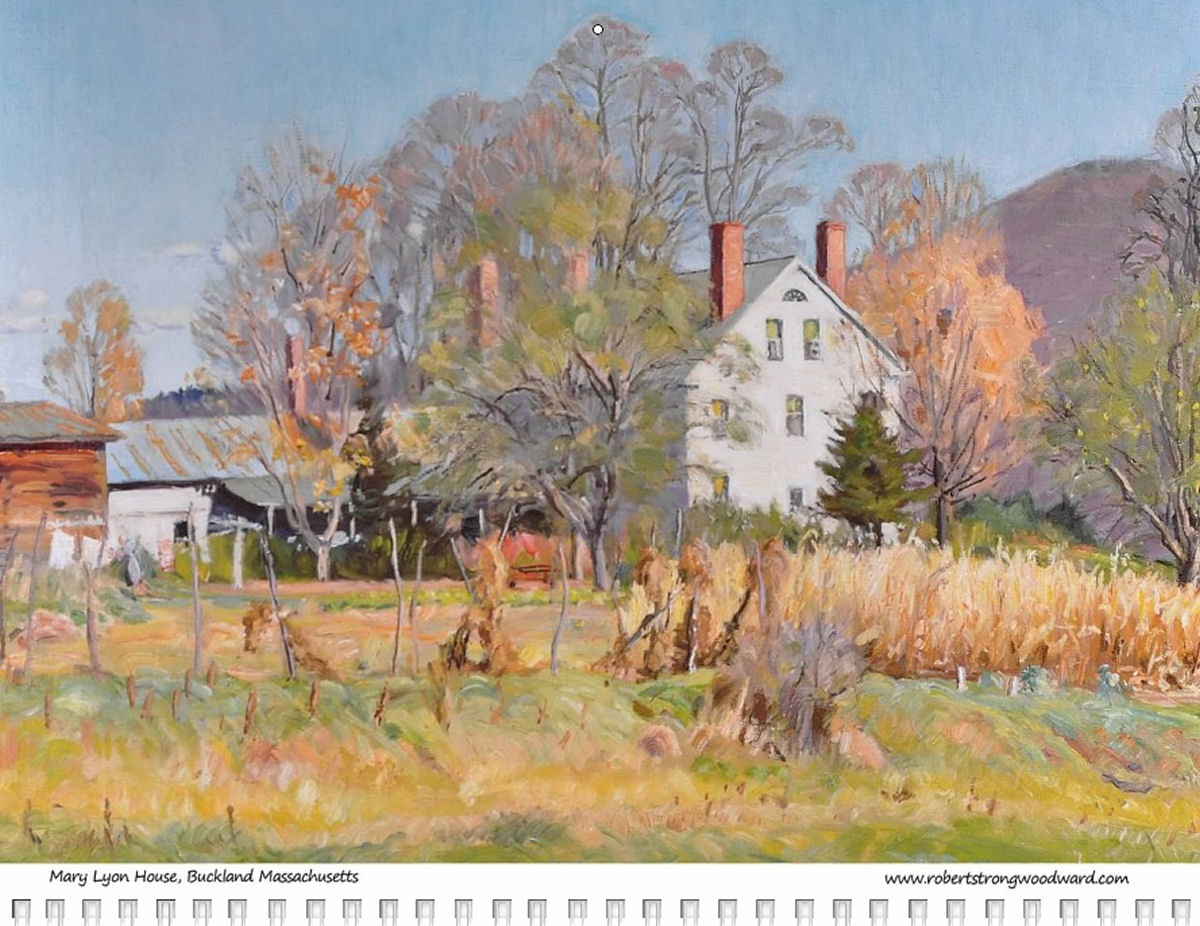 Robert Strong Woodward Calendar - November 2013