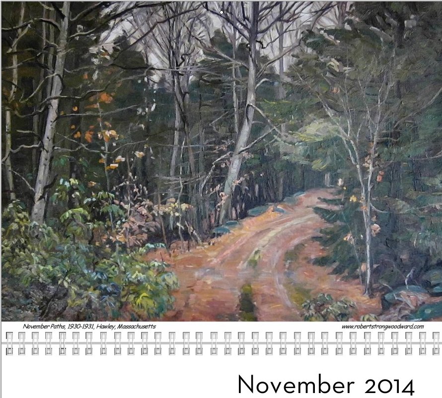 Robert Strong Woodward Calendar - November 2014
