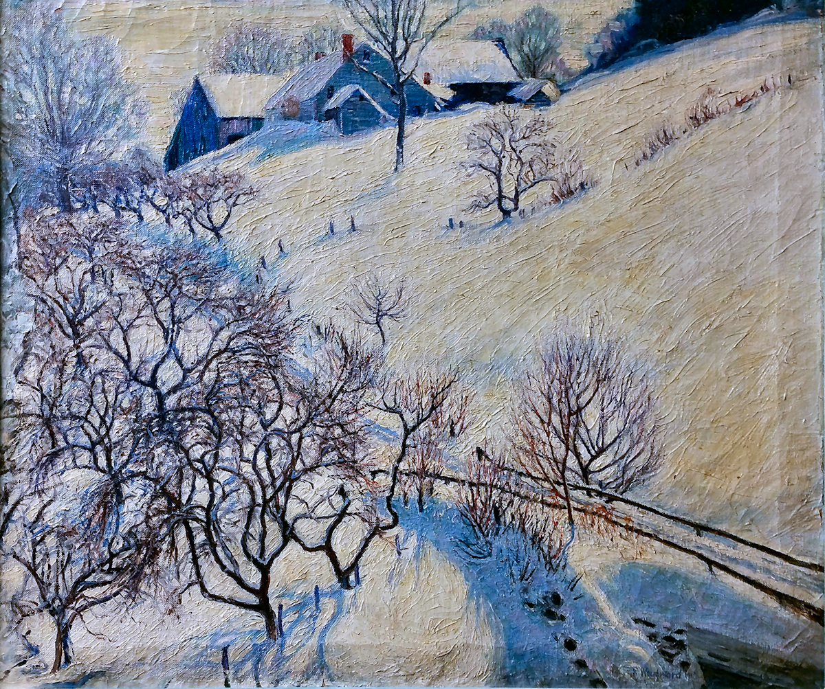 Unnamed: A Farm in Winter High Resolution