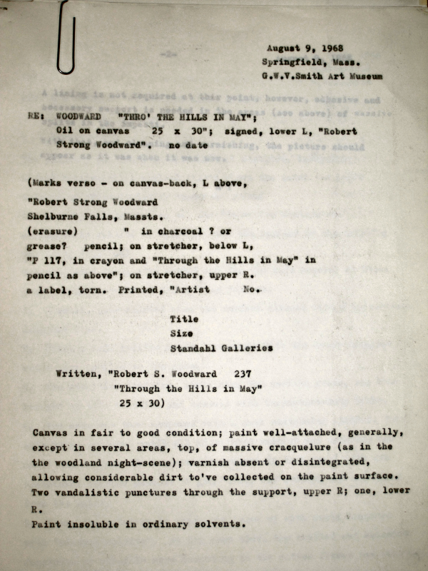 1968 Evaluation Report page 1