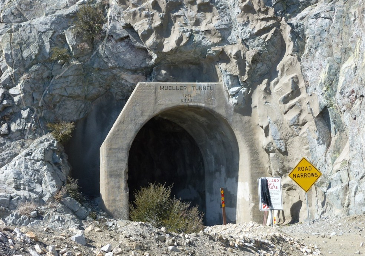 Mueller Tunnel from the Mt. Wilson side