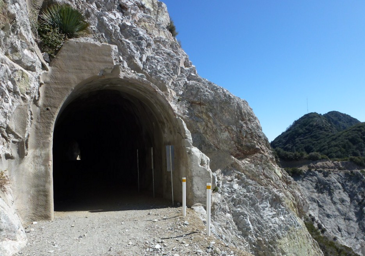 Mueller Tunnel from the Mt. Lowe side
