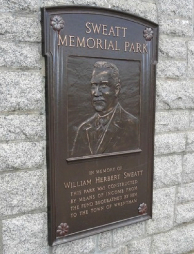 Joseph Cowell Sweatt Memorial Monument plaque 