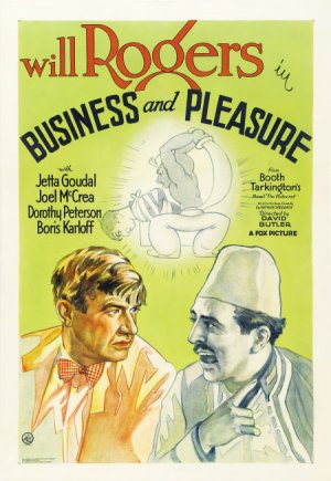 Poster for the movie Business and Pleasure