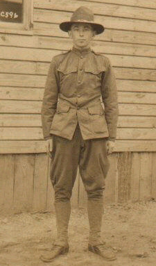  Mark Purinton Sr. in the Army in France, 1919 