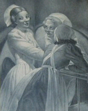  Lithograph by Kyra Markham: 'and he said.' 