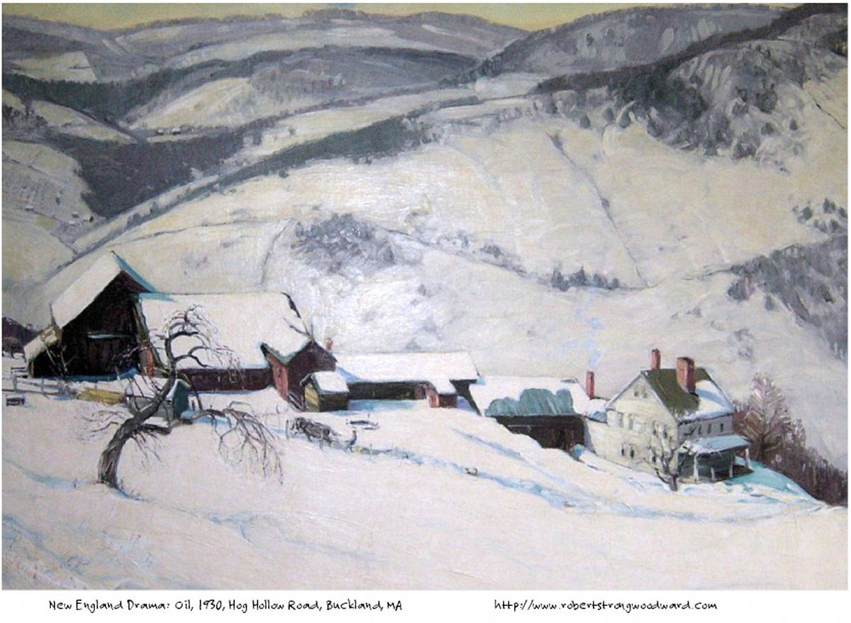 Robert Strong Woodward Calendar - February 2007