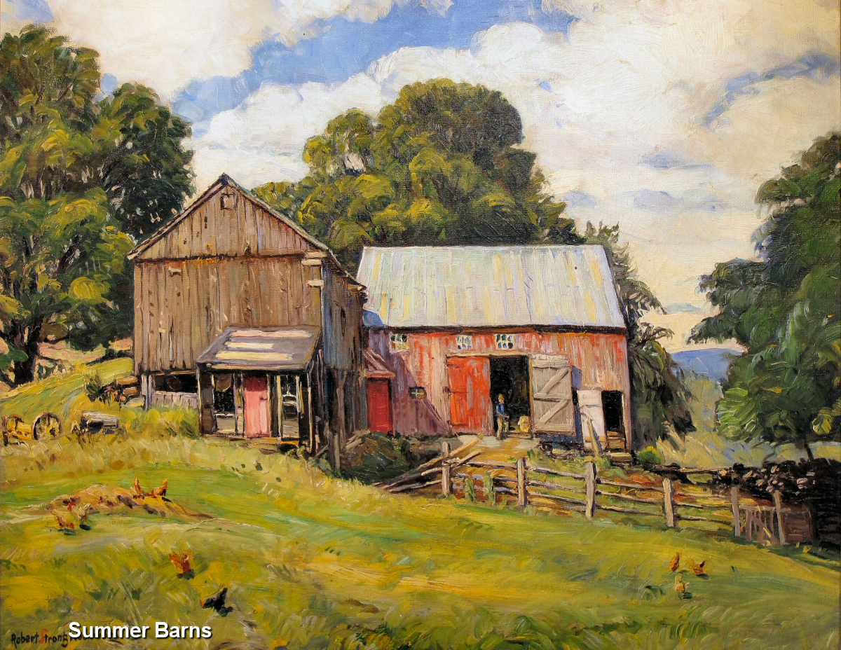 Robert Strong Woodward Calendar - July 2025