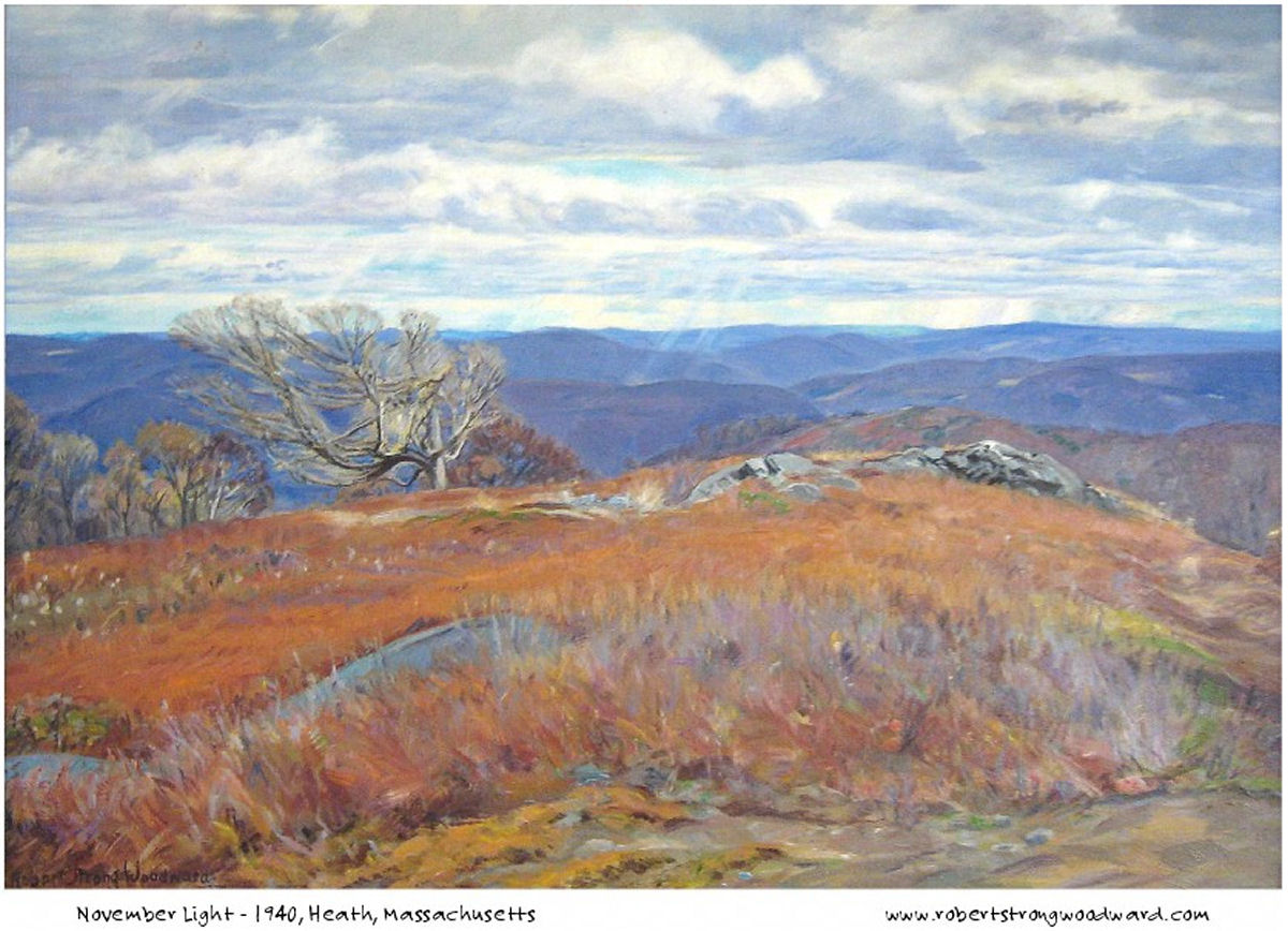 Robert Strong Woodward Calendar - November 2010