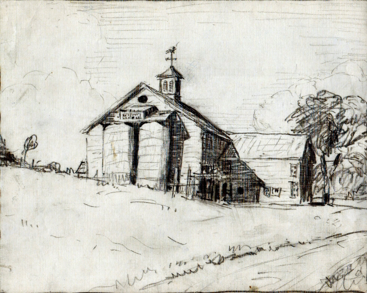 Sketchbook The Noyes Barn