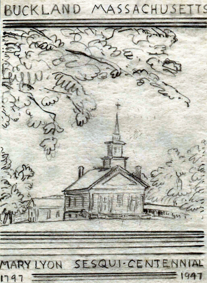 Sketchbook The Mary Lyon Sesquicentennial artwork