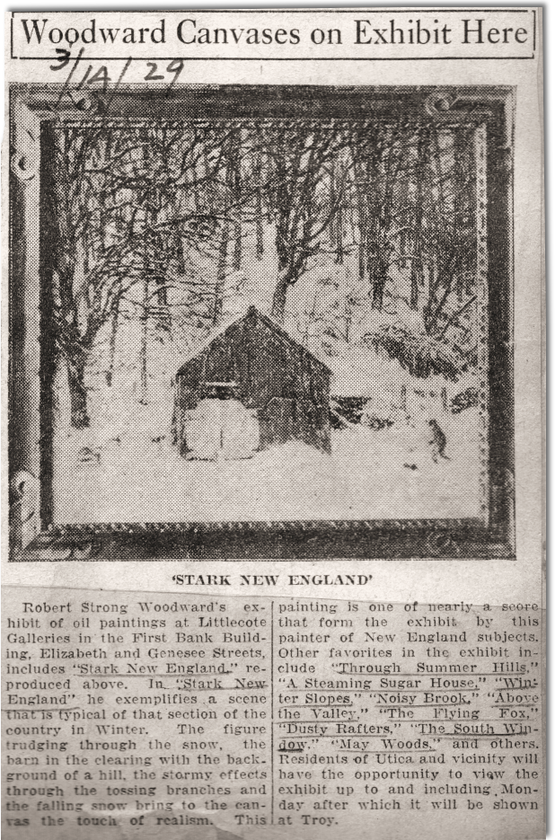 Littlecote Exhibit Article March 14 1929