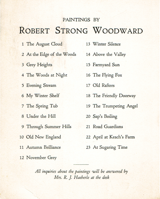 The Exhibit Card for the Lyman Exhibit.