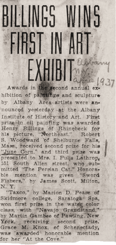 Albany Times Union, Apr. 3, 1937