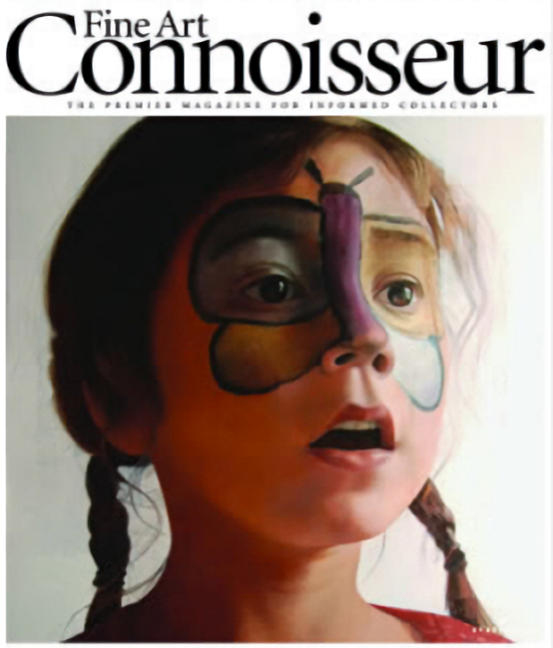 Cover art of the Fine Art Connoisseur Magazine issue