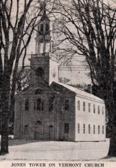 East Poultney Church clipping
