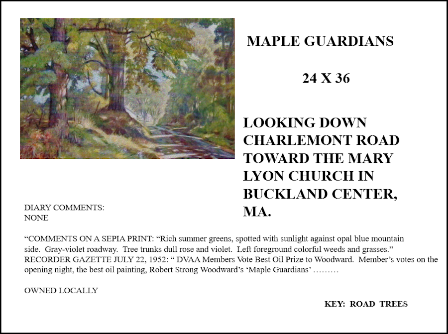 An image of Dr. Mark's original Power Point Slide for Maple Guardians
