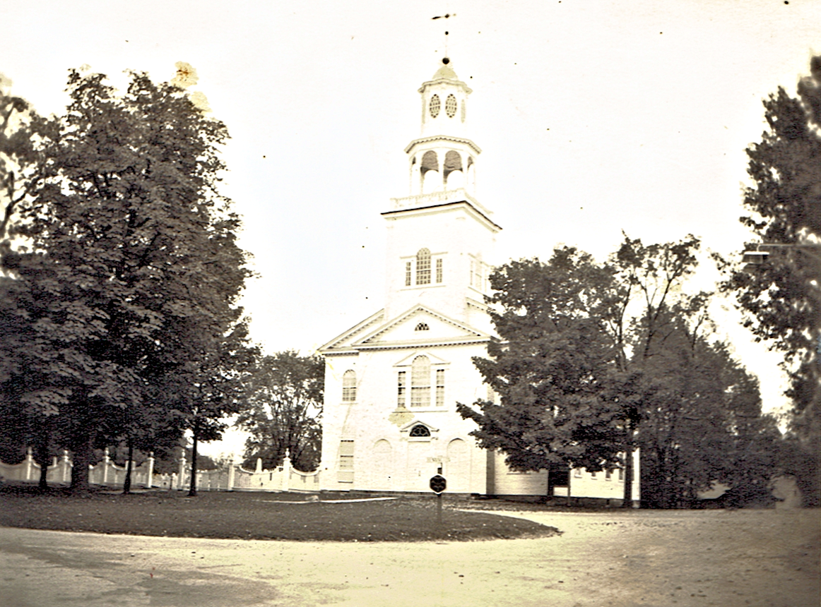 A picture of the Bennington Church