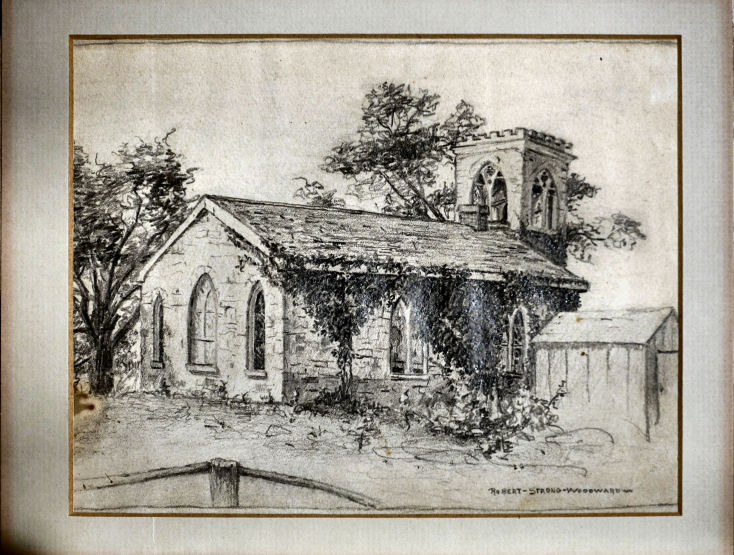 Christ Church Limestone- Sketch