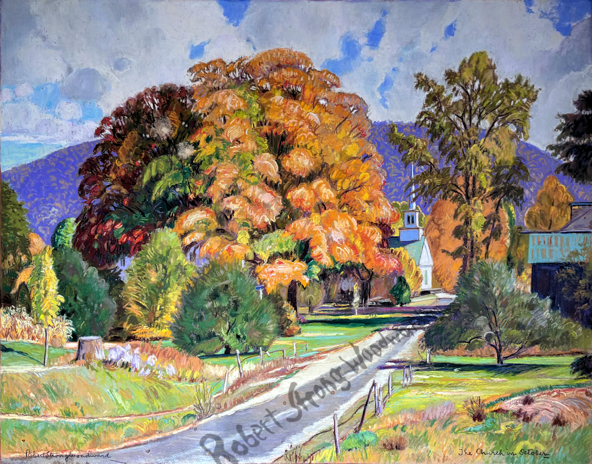 Church in October High Resolution