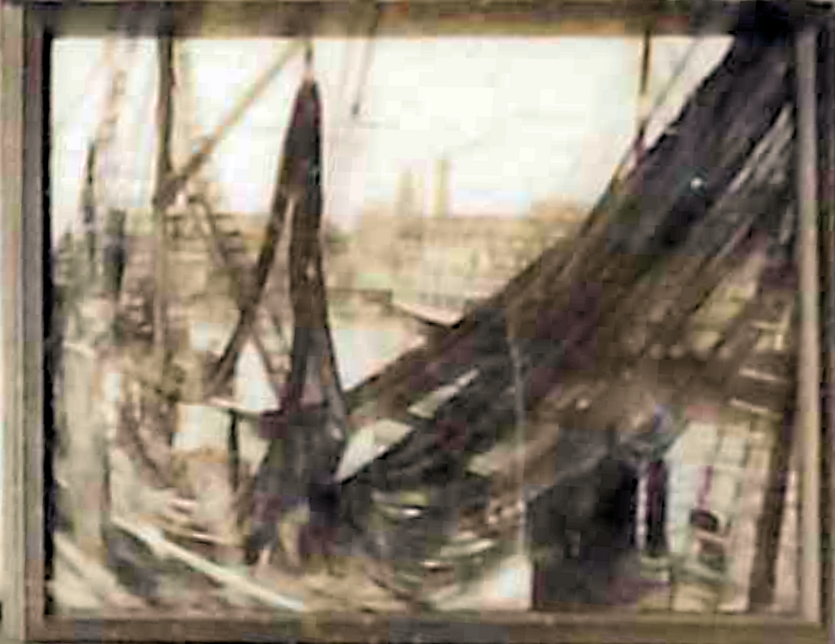 Drying Nets; T Wharf High Resolution