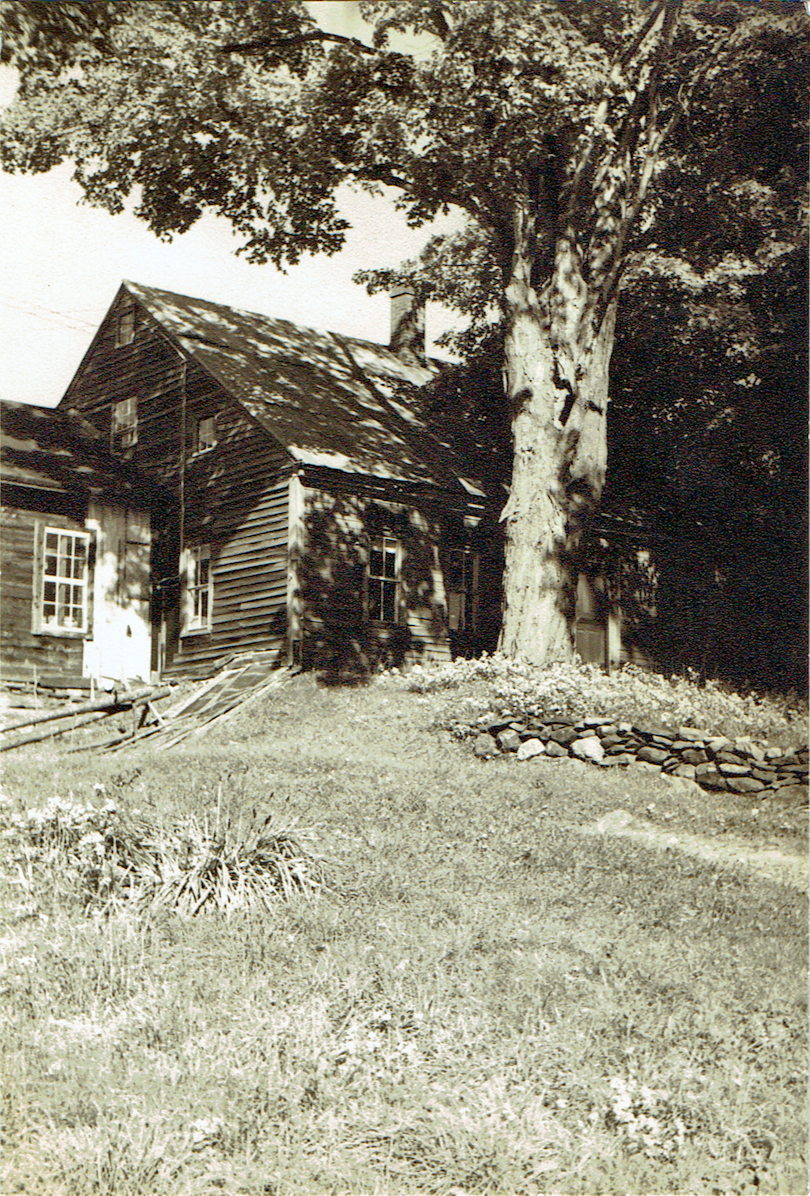 A photograph of the house