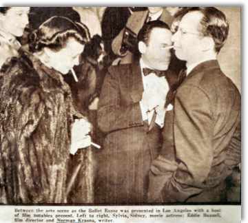 The painting hanging in the home of Norman Krasna