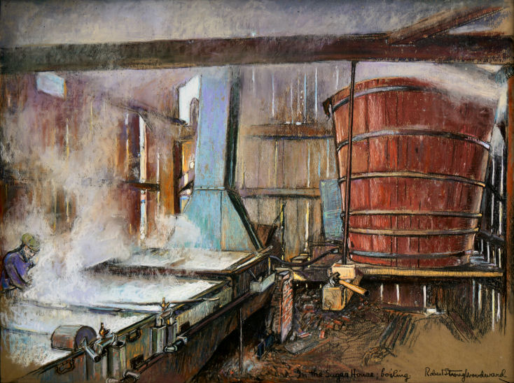 In the Sugar House; Boiling