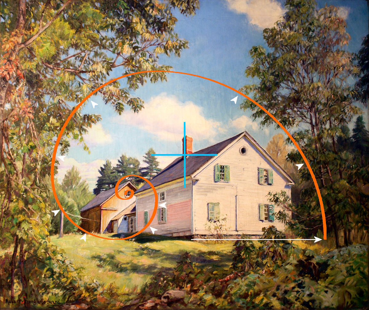 Miss Johnson's Golden Spiral High Resolution