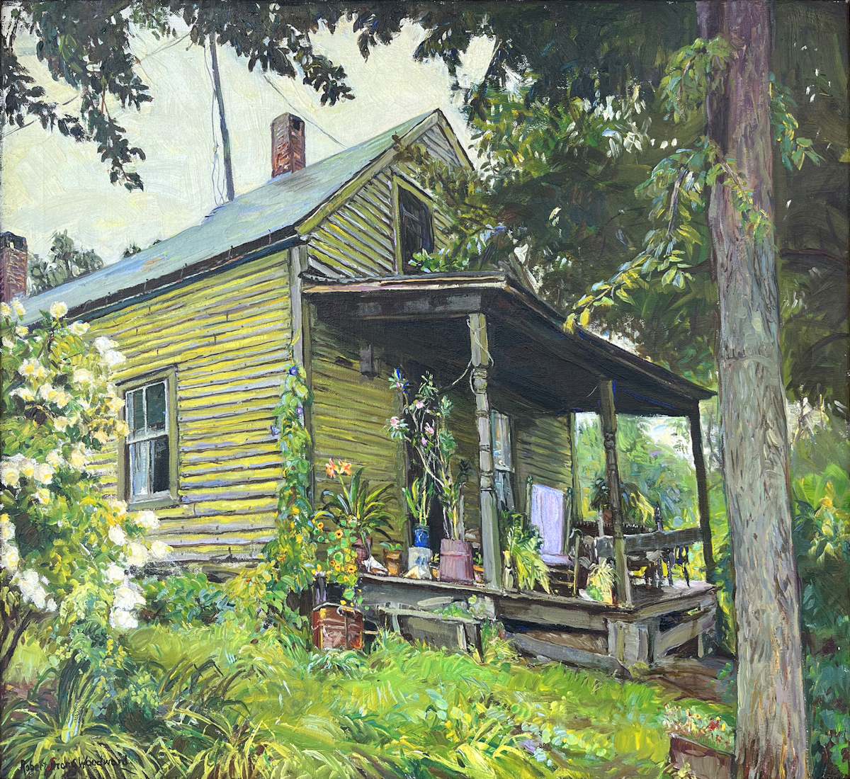 Mrs. Keach's Front Porch High Resolution