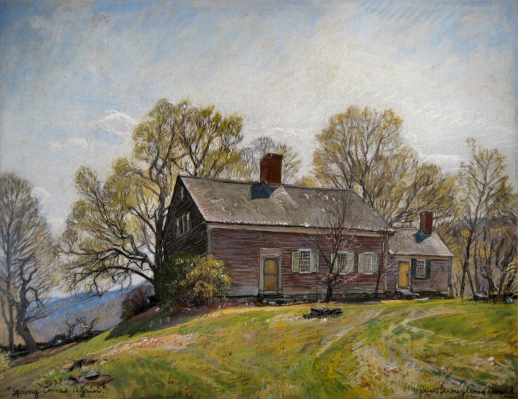 An image of Spring Comes Again, Chalk