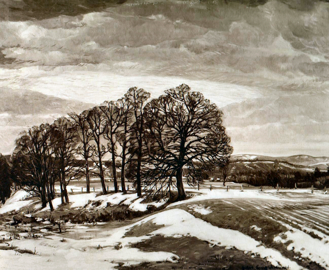 Spring Drifts Sepia