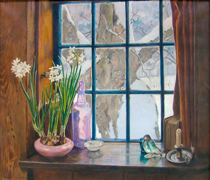 Waiting For Spring, Oil