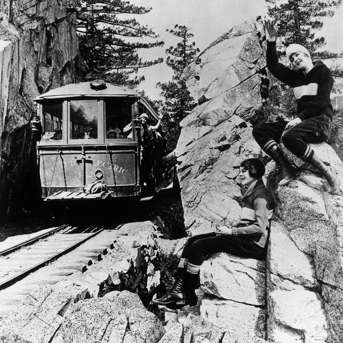 Mt. Lowe Railway Alpine Line's Granite Gateway