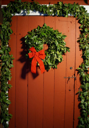 Southwick Studio Door with Wreath 