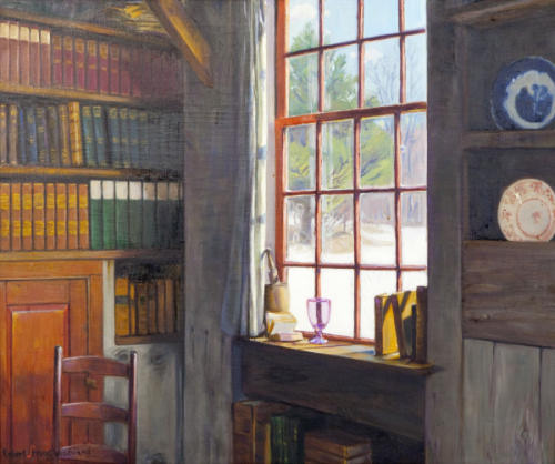  The Book Corner - the only known painting from inside The Little Sho 