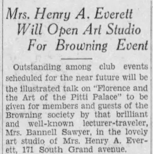 Pasadena Evening Post, February 23, 1931