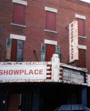 The Victoria Theater before demolition (1990s)