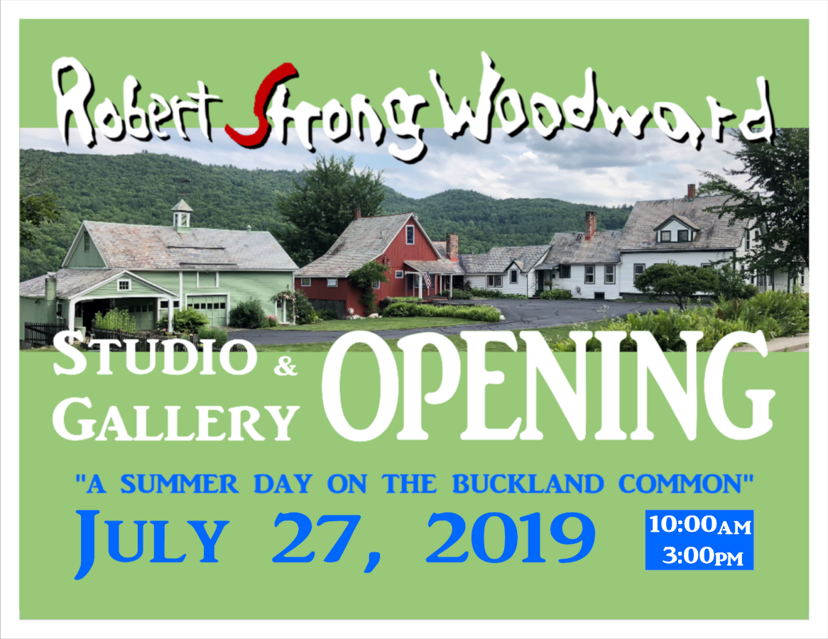 The Flyer for the 2019 Studio opening