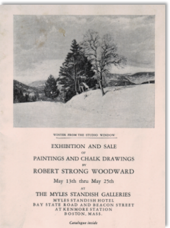 An image of the Myles Standish Gallery Exhibition, 1931