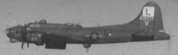  B-17G Flakstop 42-31373 on a mission over Germany 