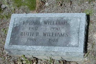 F. Earl Williams Grave in Sunderland Cemetery 