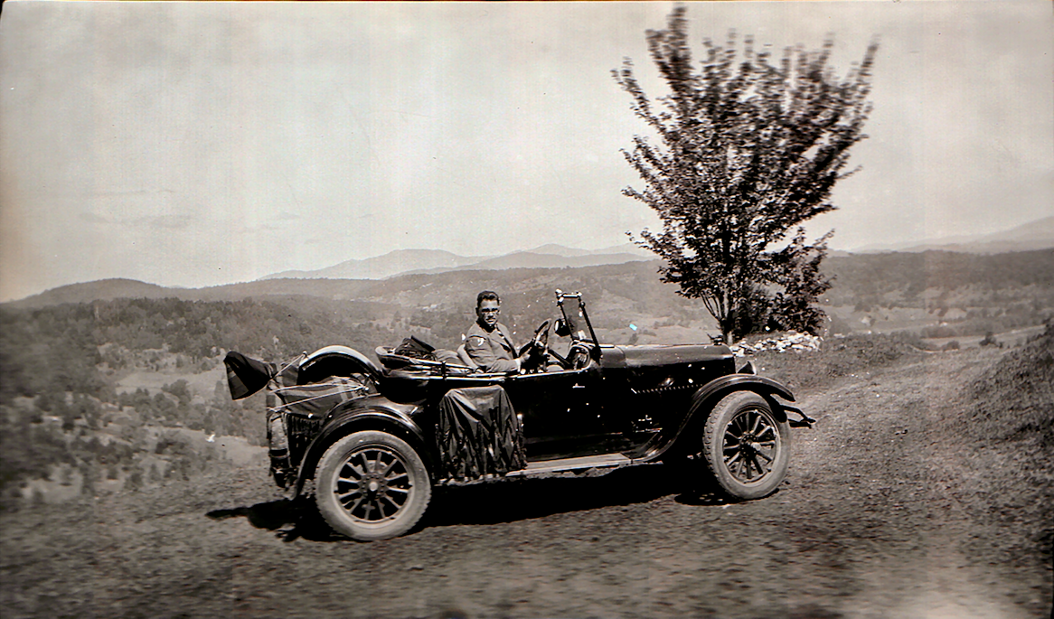 RSW in his 1924 Studebaker Light Six Roadster